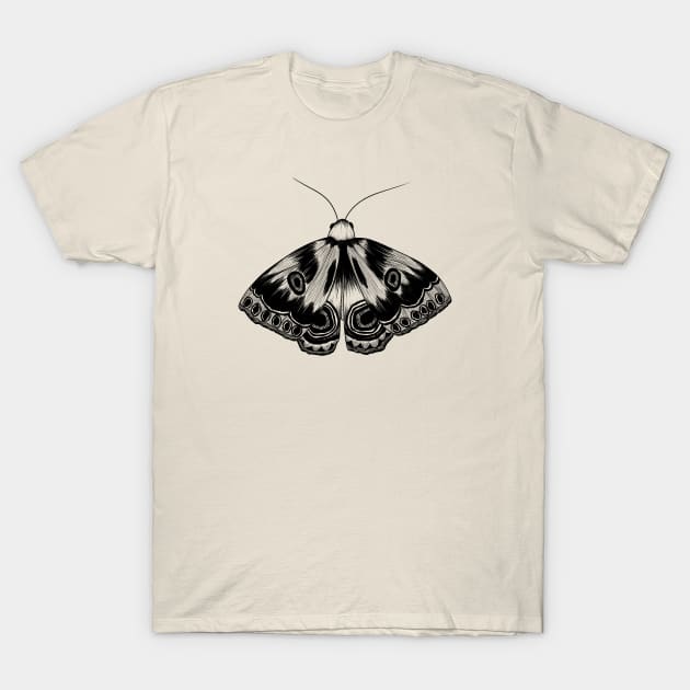 Moth T-Shirt by Peggy Dean